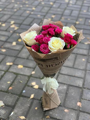 Букет цветов из: Розы в Стёпаново